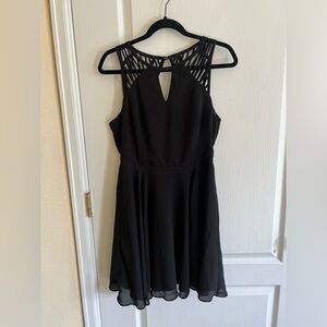 COPY - Black strappy dress from UO
